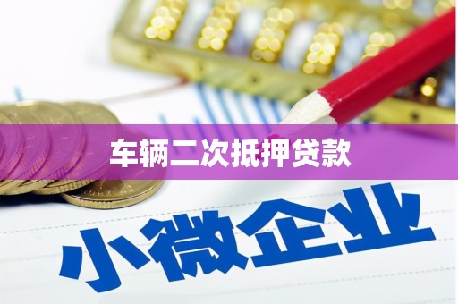 吉首车辆二次抵押贷款