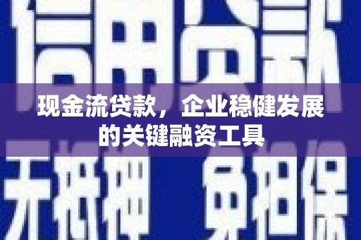 安仁现金流贷款，企业稳健发展的关键融资工具