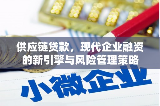 北仑供应链贷款，现代企业融资的新引擎与风险管理策略