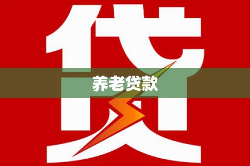 商州养老贷款
