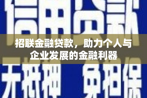 孝感招联金融贷款，助力个人与企业发展的金融利器
