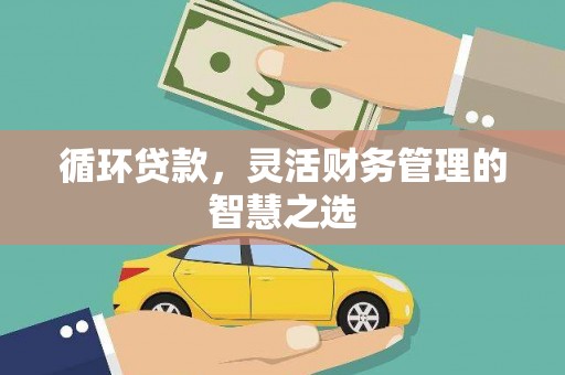 浦江循环贷款，灵活财务管理的智慧之选