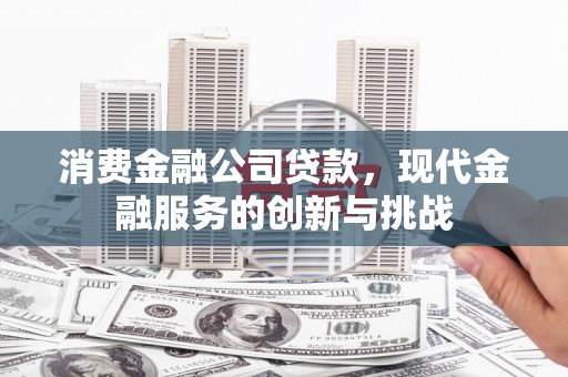 泰山消费金融公司贷款，现代金融服务的创新与挑战