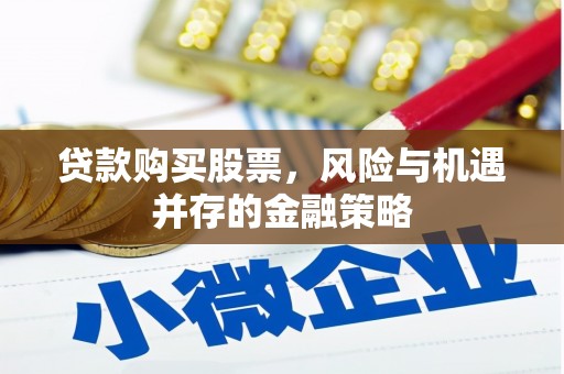 崇明贷款购买股票，风险与机遇并存的金融策略