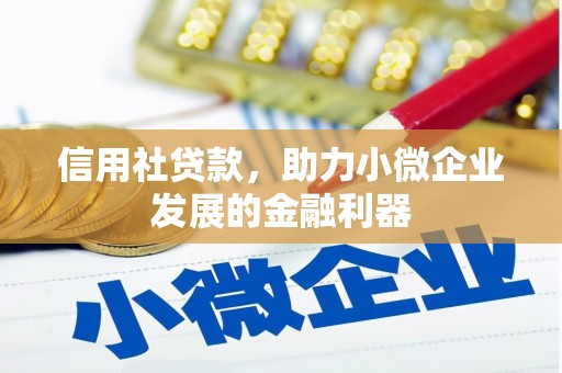 万荣信用社贷款，助力小微企业发展的金融利器