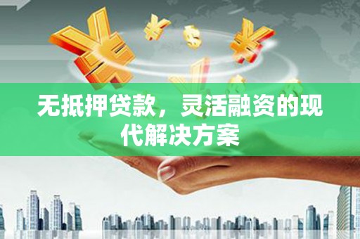 瑞穗无抵押贷款，灵活融资的现代解决方案