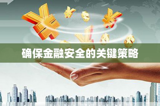 乌伊岭确保金融安全的关键策略